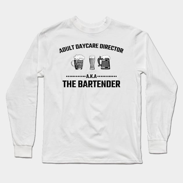 bartender Long Sleeve T-Shirt by agipo.co